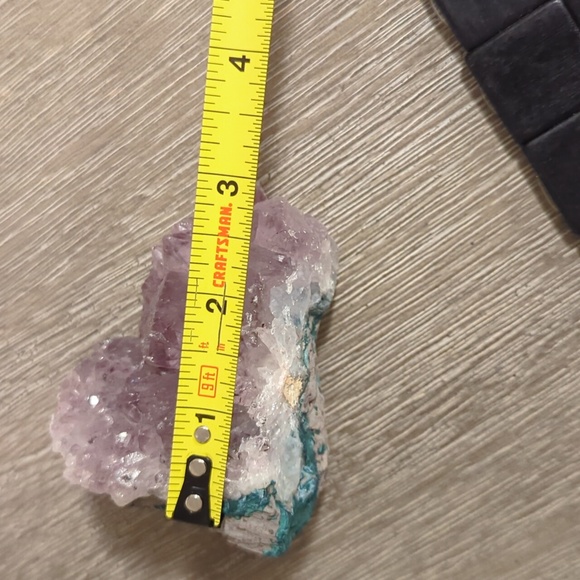 Natural Amethyst Cluster with Stand - Picture 9 of 10